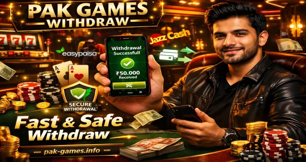 pakgames withdraw